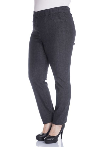 Beli Lastikli Denim Pantolon 13401-m modelleri