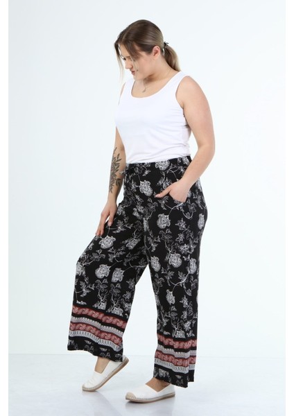 Geniş Paçalı Pantolon 45853 modelleri