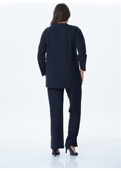 Çıtçıt Detaylı Örme Pantolon 24093 modelleri