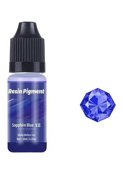 10ML Epoksi Reçine Pigment Sıvı Renkli Boya Dıy Uv Epoksi Reçine Kalıp Takı Yapımı Aksesuarlar Boya Pigment Renk: 1554253 (Yurt Dışından)