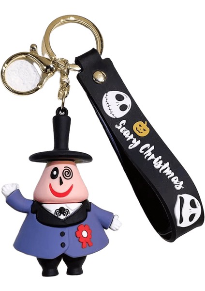 Disney Karikatür Noel'den Önce Kabus Anahtarlıklar Jack Skellington Sally Kolye Anahtarlıklar Sevimli Bebek Anahtarlık Takı Renk:5 (Yurt Dışından)