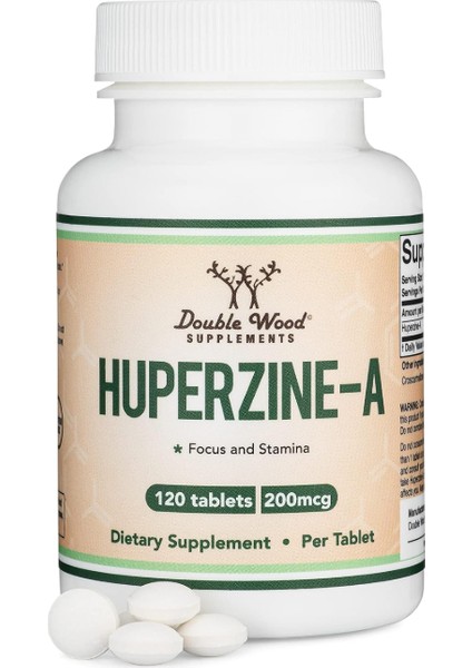 Huperzine-A 200 Mcg 120 Tablet