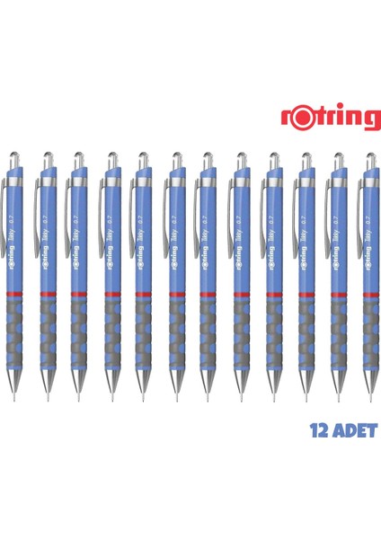 Tikky Rd Versatil Kalem 0.7mm Menekşe Mavi 12LI Paket