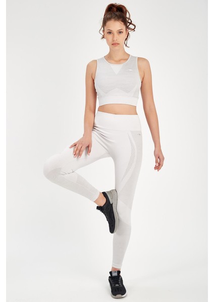 SlimFit Kadın Bisiklet Yaka Kolsuz Ekru Bra 813054 modelleri