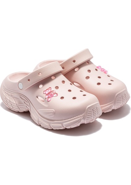 Kadın Terlik Pembe-Koyu Pembe EVA Malzeme Günlük Kullanım 36/40 Türkiye Menşeli