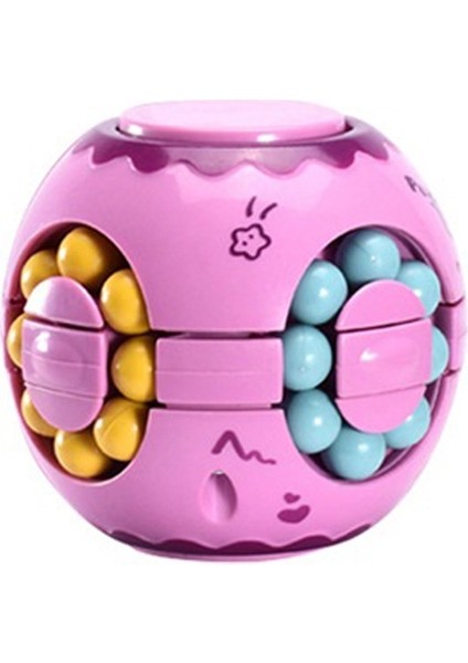 3'lü Finger Magic Bean Sihirli Küp Oyuncak 633-117M / Lila Lila (Yurt Dışından)
