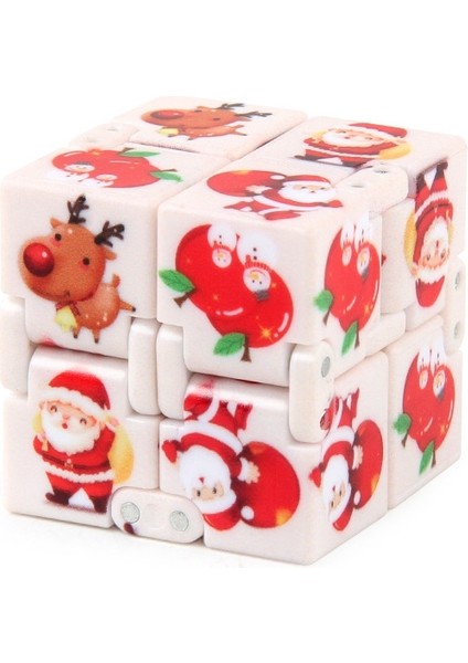 3'lü Sonsuz Sihirli Küp Beyaz (Yurt Dışından)