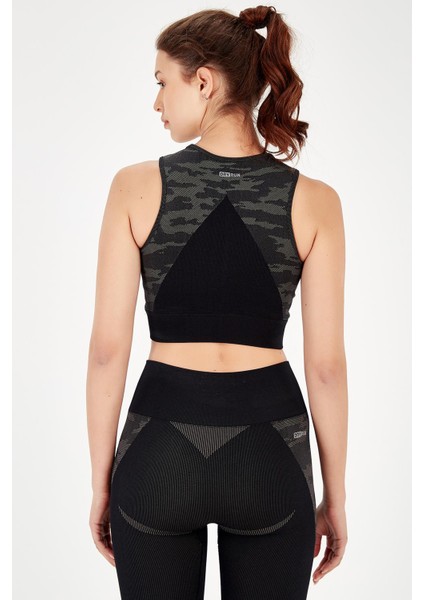 SlimFit Kadın Bisiklet Yaka Kolsuz Siyah Bra 813054 fiyatları