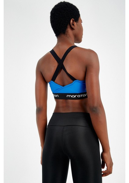 SlimFit Kadın Atlet Yaka Kolsuz Saks Bra 17170 fiyatları