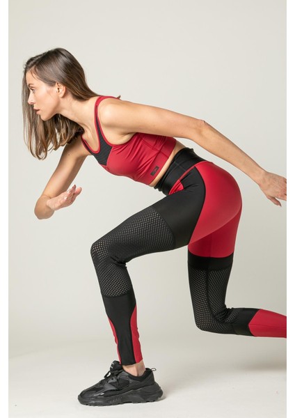 SlimFit Kadın Atlet Yaka Kolsuz Kırmızı Bra 18513 fırsatları