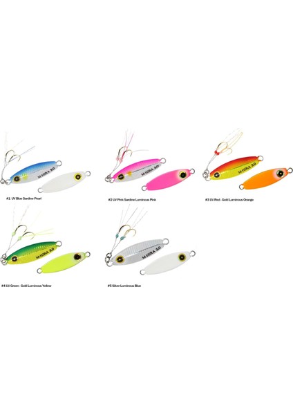 Jack Eye Mame Hirarin Renk:1 1.5g Lrf Light Jig