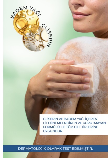 Katı Duş Jeli - Nemlendirici Serinletici Okyanus Esintisi-SLS,SLES İçermez,Vegan-100gr modelleri