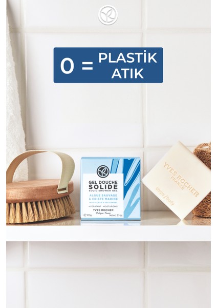 Katı Duş Jeli - Nemlendirici Serinletici Okyanus Esintisi-SLS,SLES İçermez,Vegan-100gr fırsatları