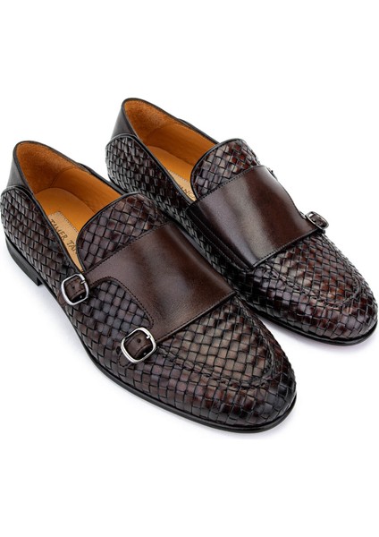 Erkek Deri Kahverengi Klasik Ayakkabı 1016 4747 Erk Ayk Y25 Kahve Dr/Orgu fiyatları