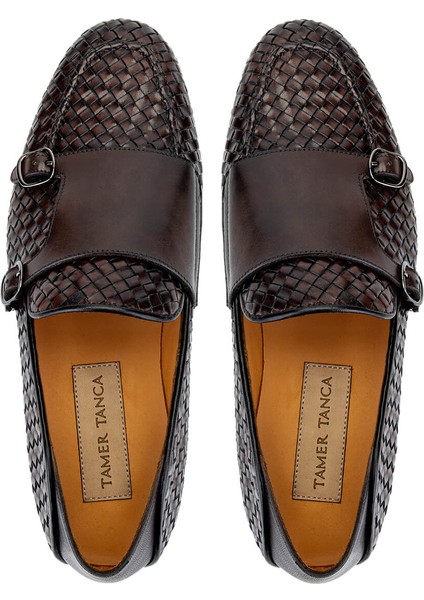 Erkek Deri Kahverengi Klasik Ayakkabı 1016 4747 Erk Ayk Y25 Kahve Dr/Orgu indirimleri