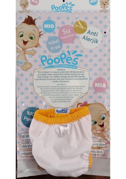 Poopes Sevimli Hayvanlar Alıştırma Külodu modelleri