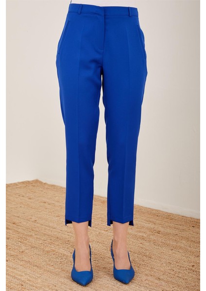 Çift Filetolu Pantolon 23Y2435 Saks modelleri