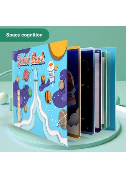 Montessori Çocuklar Için Meşgul Kitap Çocuklar Eğitim Oyuncakları Bebek Diy Macun Sessiz Kitap Çocuk Hayvanları Sayılarla Karşılaşma Bulmacalar Toys Renk: 300884 (Yurt Dışından)