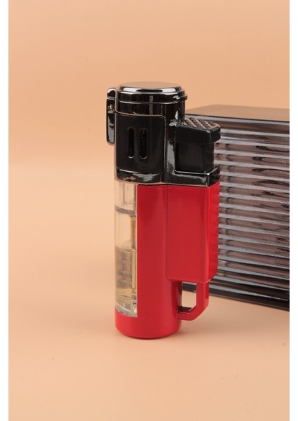 Kapaklı 4 Torch Gazlı Çakmak - SMCK618MR02