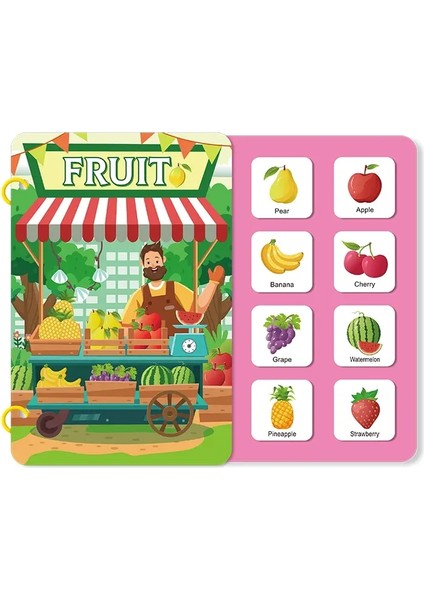 Çocuklar Erken Eğitim Sessiz Bir Kitap Bir Kitap Bebek Diy Bulmacası Etiket Montessori Oyuncak Taşınabilir Eğitim Oyuncak Çıkartma Kitabı: H (Yurt Dışından)