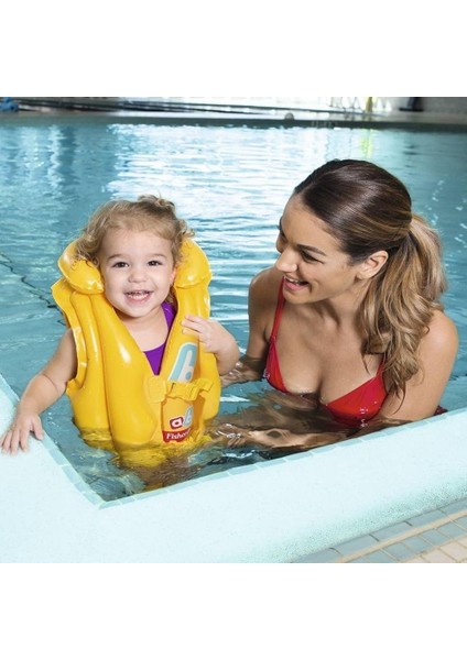 Fisher Price Can Yeleği 51x46 Cm Bestway Yelek - 93515 () fırsatları