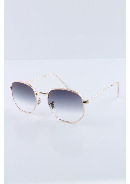 Kadın Siyah Altın UV400 Güneş Gözlüğü Sılvıo Monettı - 3SM3548R004