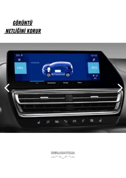 Citroen C5 Aırcross Makyajlı Kasa 10 Inç Navigasyon Panel Uyumlu Nano Ekran Koruyucu fiyatları