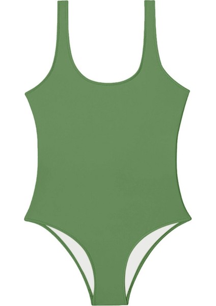 Kadın Basil Swimsuit Mayo