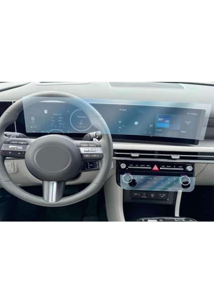 Hyundai Tucson Ekran Koruyucu Multimedya Klima Gösterge