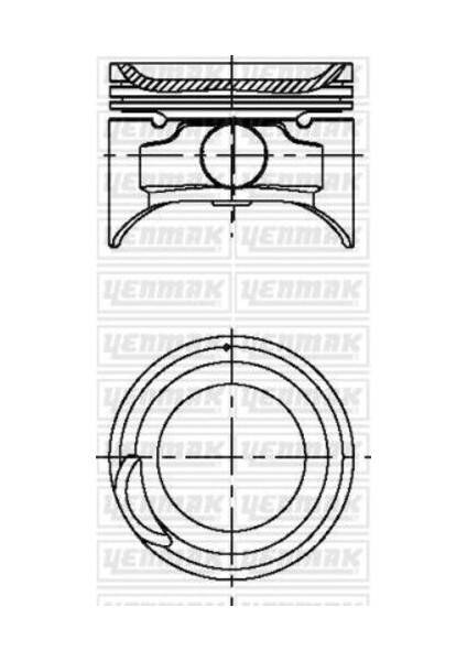 39-4415-0 Piston Segman (Adet) Std 98-00 Atos 1.0 *G4HC* *66* (Npr)