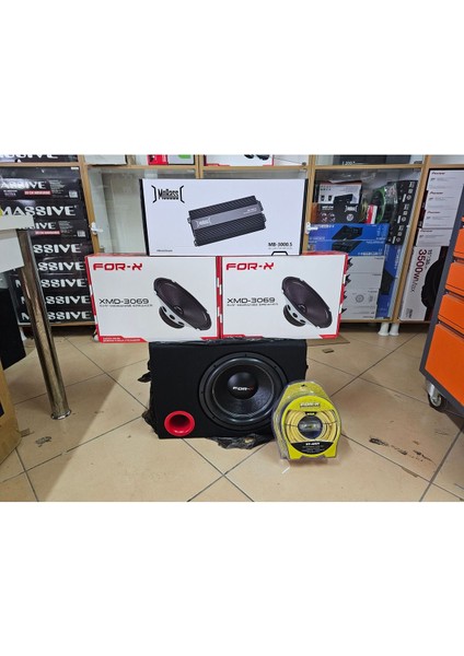 Paket Ses Sistemi For-X Oval Seti