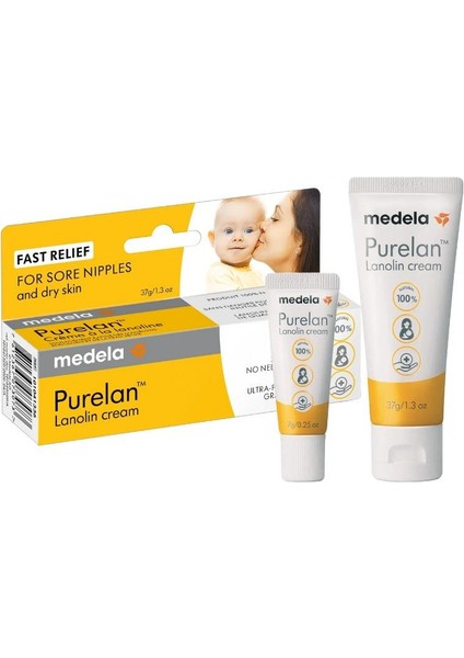 Purelan Lanolin Göğüs Ucu Kremi 2'li Paket (7G+37G) fiyatları