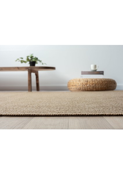 Queen Serisi Jüt Hasır Görünümlü Dokuma Makine Halısı indirimleri