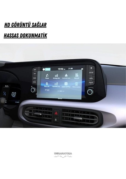 Hyundai I10 2022 2023 2024 Navigasyon ve Multimedya Uyumlu Nano Ekran Koruyucu modelleri
