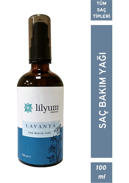 Lavanta Saç Bakım Yağı 100 ml