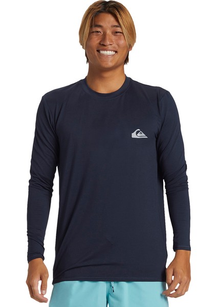 Everyday Surf Erkek Mavi Güneş Korumalı T-Shirt AQYWR03136-NA0