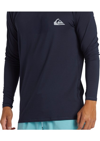Everyday Surf Erkek Mavi Güneş Korumalı T-Shirt AQYWR03136-NA0