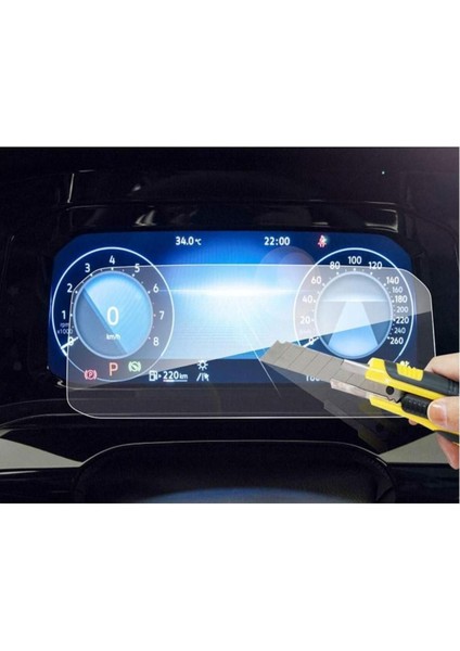 Volkswagen Golf 8.5 10" Mat Ekran Koruyucu Dijital Gösterge modelleri