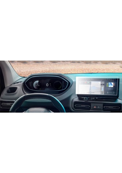 Peugeot Rıfter Makyajlı Kasa 10 Inç Navigasyon Uyumlu Nano Ekran Koruyucu 2024