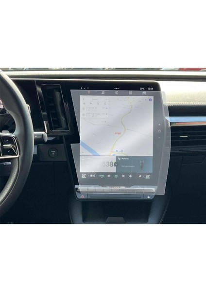 Renault Austral ile Uyumlu Mat Ekran Koruyucu 12" Techno Es Prit Alpine