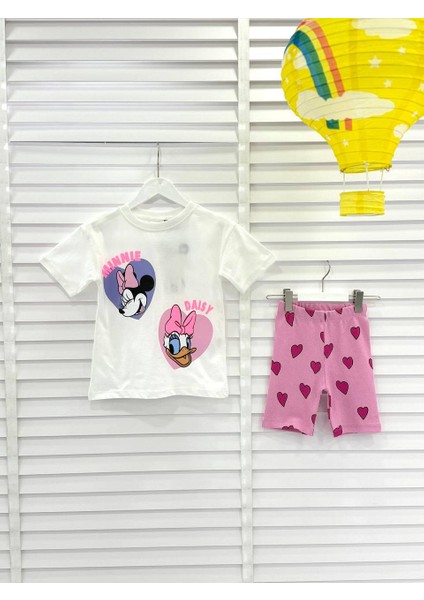 Minnie ve Daısy Baskılı Alt Üst Takım fırsatları