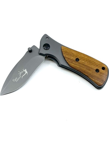 Ahşap Kabzeli Mini Cep Çakısı