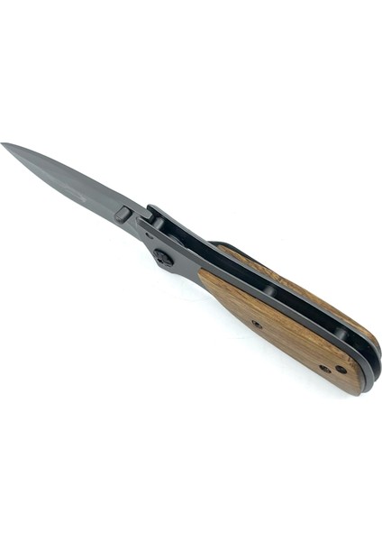 Ahşap Kabzeli Mini Cep Çakısı