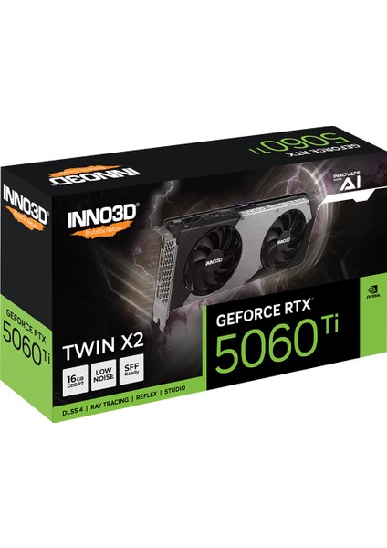 Geforce RTX5060TI 16GB Twin X2 128BIT Gddr7 Ekran Kartı N506T2-16D7-191073N