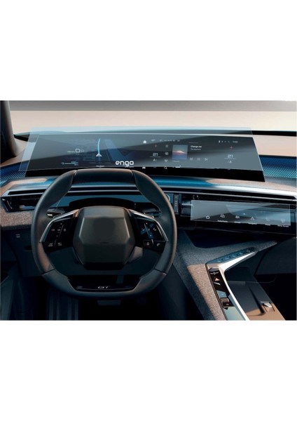 Peugeot 3008 21 Inç Multimedya Ekran Koruyucu Nano 2024