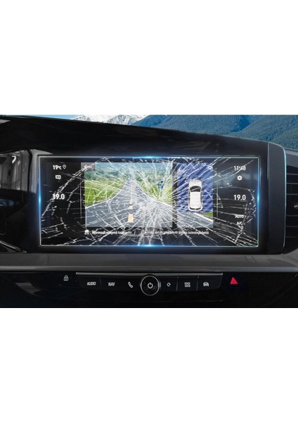 Opel Grandland Gs Ekran Koruyucu Şeffaf Multimedya 10 Inç fırsatları