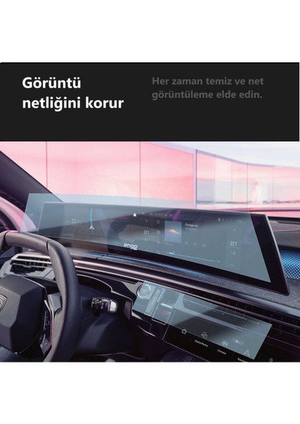 Peugeot 3008 21 Inç Multimedya Ekran Koruyucu Nano 2024 indirimleri