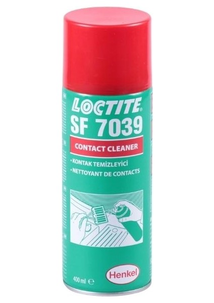 Loctite Sf 7039 Elektrik Kontak Temizleme Spreyi 400 ml - (2 Ad)