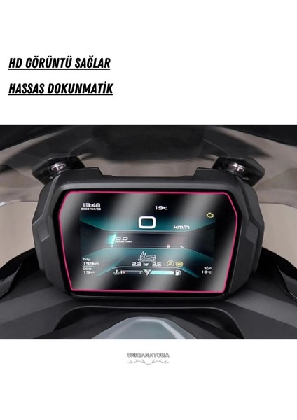 Voge Sr3 2024 Dijital Gösterge Uyumlu Nano Ekran Koruyucu modelleri