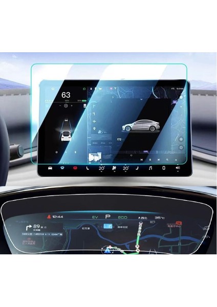 Byd Seal U Dm I Ekran Koruyucu 15.6 Multimedya ve Dijital Panel Ekran Koruyucu Nano Film